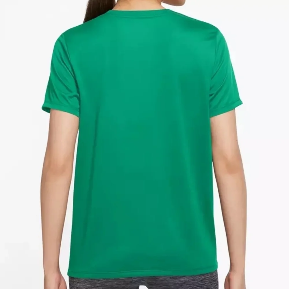 Nike Dri Fit Legend Short Sleeve Green T-Shirt Size S